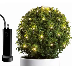 KAEMINGK Ghirlande Di Luci-Rete luminosa Durawise a pile Ø80 cm 128 LED