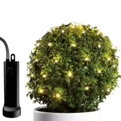 KAEMINGK Ghirlande Di Luci|Oggetti Decorativi E Illuminati-Rete luminosa Durawise a pile Ø50 cm 84 LED
