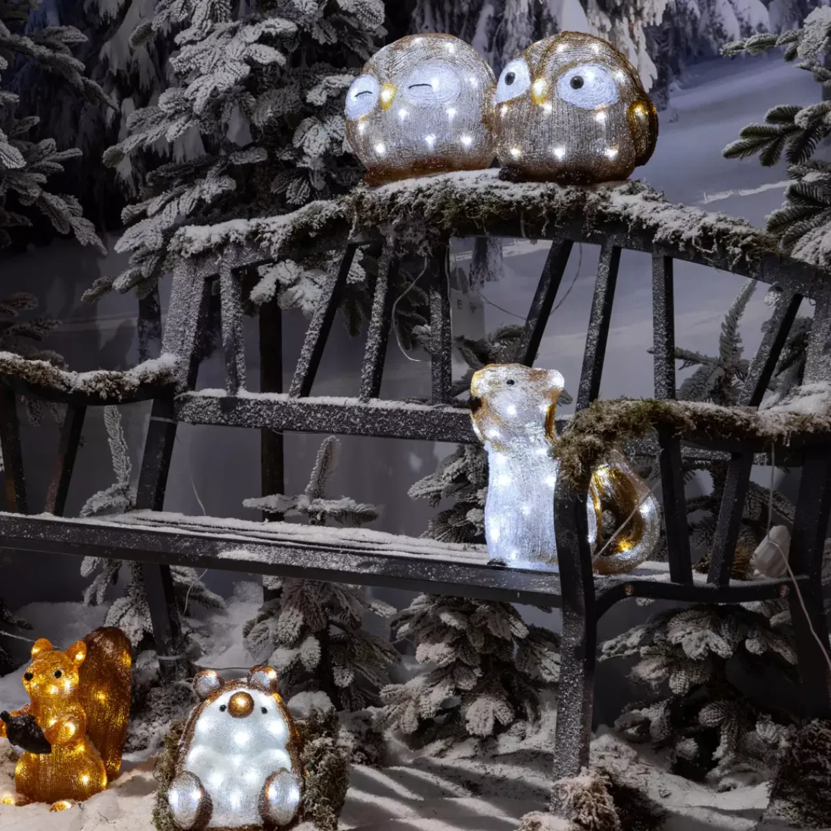 EMINZA Oggetti Decorativi E Illuminati-Riccio luminoso Emile 30 LED
