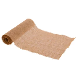 JJA Tovaglia E Runner Da Tavolo Per Le Feste-Runner da tavola (300 x 28 cm) Tela di juta