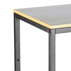 OSTARIA Librerie E Scaffali-Scaffale a 4 livelli in legno e metallo (H130 cm) Anny