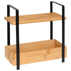 5 Five Simply Smart Librerie E Scaffali-Scaffale cucina in legno a 2 livelli con contenitore (H30 cm) Ordera