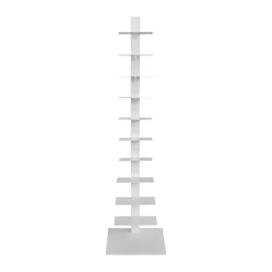 EMINZA Librerie E Scaffali-Scaffale di stoccaggio a 10 ripiani (Alt 150 cm) Libreria Book