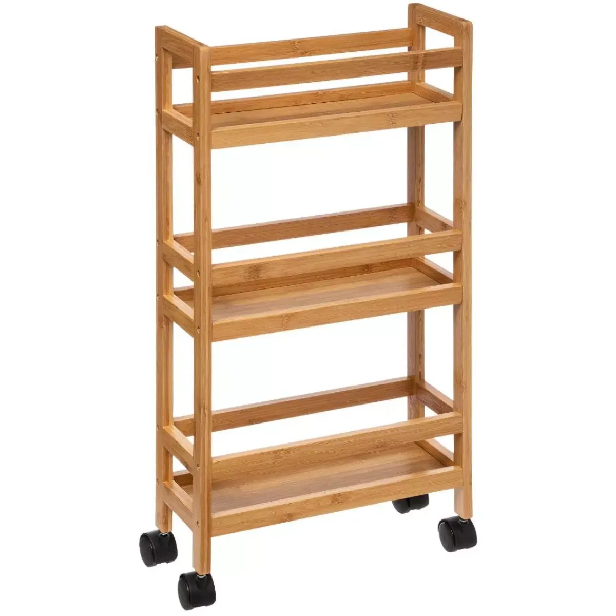 ATMOSPHERA Mobili Bagno-Scaffale 3 ripiani bambù (H74,5 cm) Pia