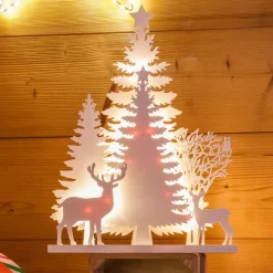 KAEMINGK Oggetti Decorativi E Illuminati|Decorazioni E Oggetti Natalizi-Scena luminosa Foresta a pile