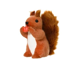 KAEMINGK Babbo Natale Animali E Personaggi-Scoiattolo di Natale (H23 cm) Gribouille e Citrouille