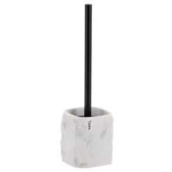 TENDANCE Accessori Water-Scopino per WC quadrato in poliresina effetto marmo Paola