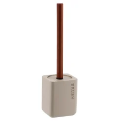 TENDANCE Accessori Water-Scopino WC quadrato in poliresina incisa Sia