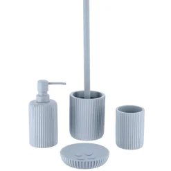 TENDANCE Accessori Water-Scopino WC Timeless Striato Azzurro