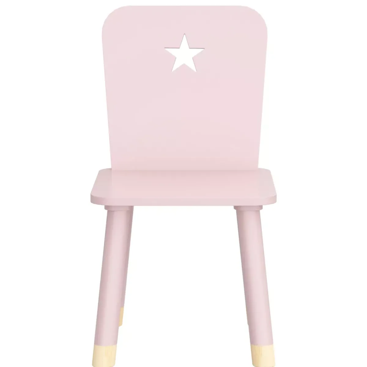 EMINZA Mobili Bambini-Sedia bambino legno (H50 cm) Stars