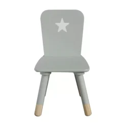 EMINZA Mobili Bambini-Sedia bambino legno (H50 cm) Stars