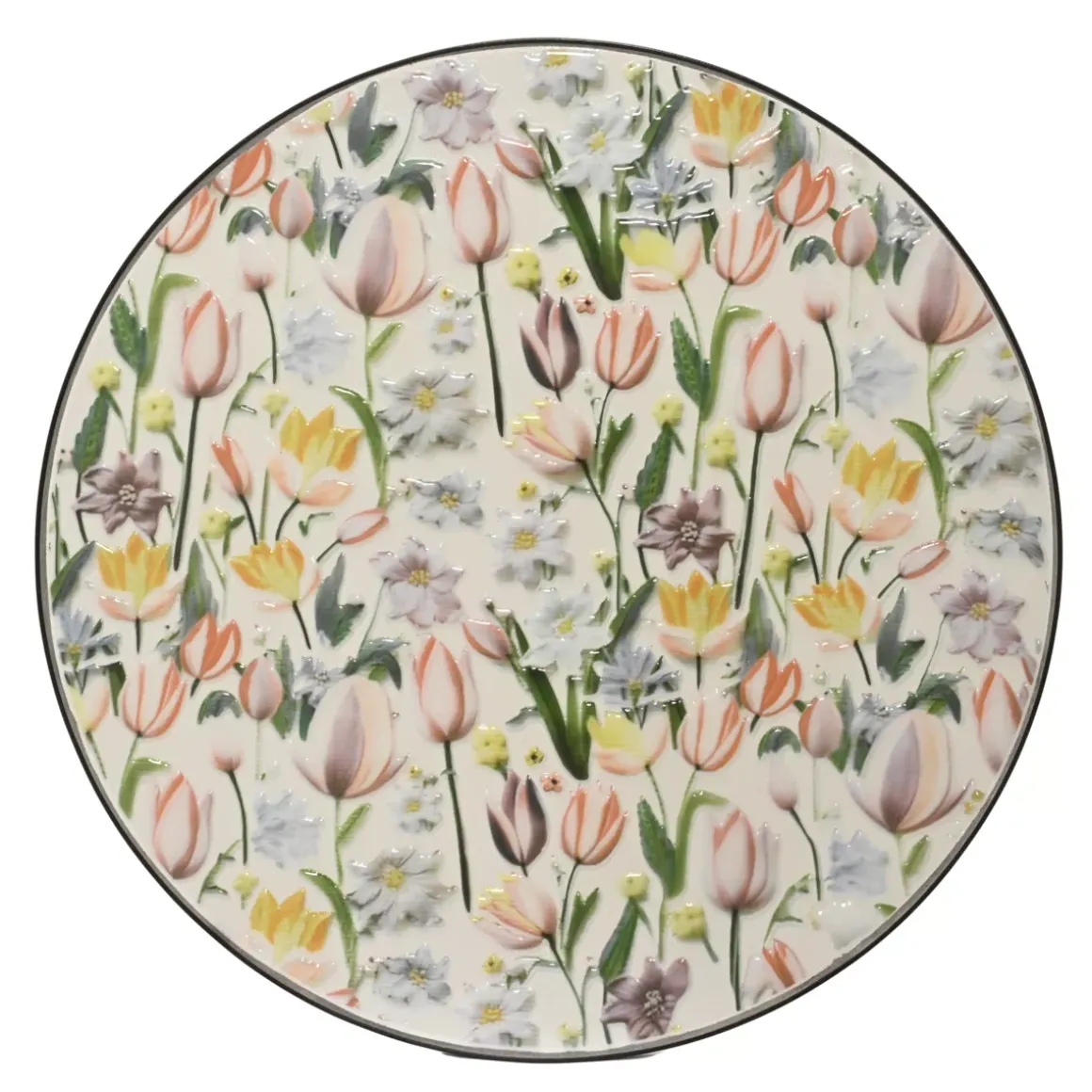 Sedia bistro pieghevole in mosaico Lisse Pastel