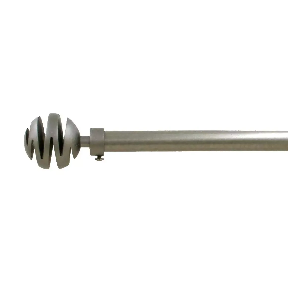 Set bastone per tenda allungabile (L120 - L210 cm / D19 mm) Villalouise Grigio