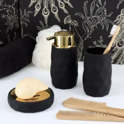 TENDANCE Accessori Bagno-Set di accessori bagno gomma Rubby