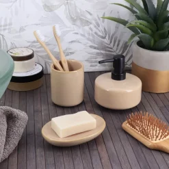 TENDANCE Accessori Bagno-Set di accessori per il bagno gres laccato Season color