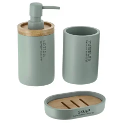 TENDANCE Accessori Bagno-Set di accessori per il bagno Purebamboo