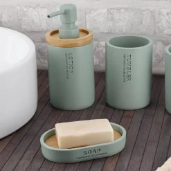 TENDANCE Accessori Bagno-Set di accessori per il bagno Purebamboo