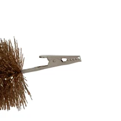 FEERIC LIGHTS Addobbi Natalizi-Set di 4 alberi di Natale con pinza (H15 cm) Foresta incantata