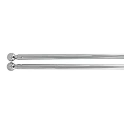Set di 2 bastoni per tenda regolabili (L 80 cm) Bianco