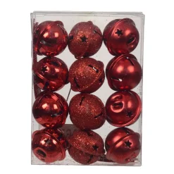 KAEMINGK Addobbi Natalizi-Set di 12 campanelle da appendere (D3 cm) Christmas Stars