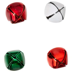 JJA Decorazione Da Tavola-Set di 24 campanelli multicolori in metallo da spargere