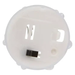 JJA Candele Natalizie-Set di 4 candele LED Tealight Trasparenti e glitterate