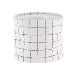 TENDANCE Accessori Bagno|Cesti E Scatole-Set di 3 cestini portaoggetti (17 cm) Quadretti
