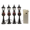 KAEMINGK Personaggi E Accessori Per Villaggio-Set di lampadari illuminati per la creazione di un villaggio