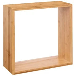 ATMOSPHERA Mensole-Set di 3 mensole cubo Fixy Bambù Naturale