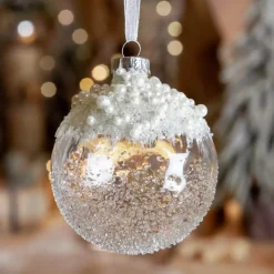 KAEMINGK Palline Di Natale-Set di 3 palline di Natale di vetro (D80 mm)