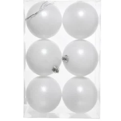 KAEMINGK Palline Di Natale-Set di 6 palline di Natale (D80 mm) Aravis