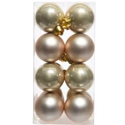KAEMINGK Palline Di Natale-Set di 16 palline di Natale (D40 mm) Aravis