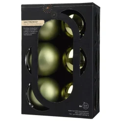 KAEMINGK Palline Di Natale-Set di 6 palline di Natale (D80 mm) Aravis