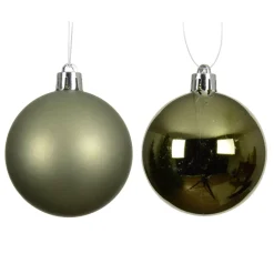 KAEMINGK Palline Di Natale-Set di 4 palline di Natale (D100 mm) Aravis