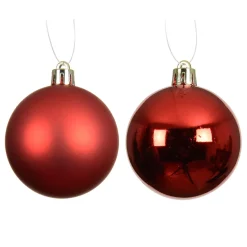 KAEMINGK Palline Di Natale-Set di 6 palline di Natale (D80 mm) Aravis
