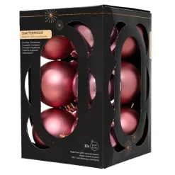 KAEMINGK Palline Di Natale-Set di 12 palline di Natale (D60 mm) Aravis