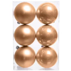 KAEMINGK Palline Di Natale-Set di 6 palline di Natale (D80 mm) Aravis Pesca