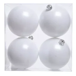 KAEMINGK Palline Di Natale-Set di 4 palline di Natale (D100 mm) Aravis
