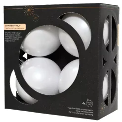 KAEMINGK Palline Di Natale-Set di 4 palline di Natale (D100 mm) Aravis