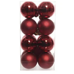 KAEMINGK Palline Di Natale-Set di 16 palline di Natale (D40 mm) Aravis