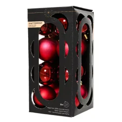 KAEMINGK Palline Di Natale-Set di 16 palline di Natale (D40 mm) Aravis