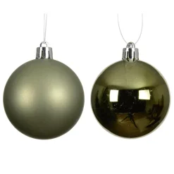 KAEMINGK Palline Di Natale-Set di 12 palline di Natale (D60 mm) Aravis