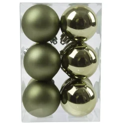 KAEMINGK Palline Di Natale-Set di 12 palline di Natale (D60 mm) Aravis