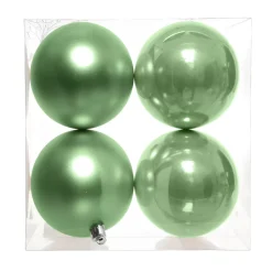 KAEMINGK Palline Di Natale-Set di 4 palline di Natale (D100 mm) Aravis