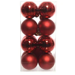 KAEMINGK Palline Di Natale-Set di 16 palline di Natale (D40 mm) Aravis