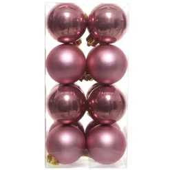 KAEMINGK Palline Di Natale-Set di 16 palline di Natale (D40 mm) Aravis
