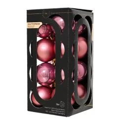 KAEMINGK Palline Di Natale-Set di 16 palline di Natale (D40 mm) Aravis