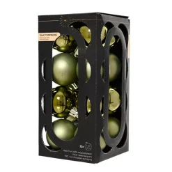 KAEMINGK Palline Di Natale-Set di 16 palline di Natale (D40 mm) Aravis