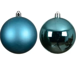 KAEMINGK Palline Di Natale-Set di 16 palline di Natale (D40 mm) Aravis Blu brillante