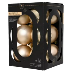 KAEMINGK Palline Di Natale-Set di 12 palline di Natale (D60 mm) Aravis